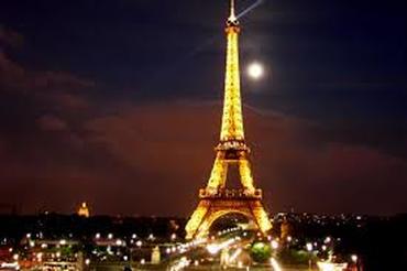the Eiffel Tower
